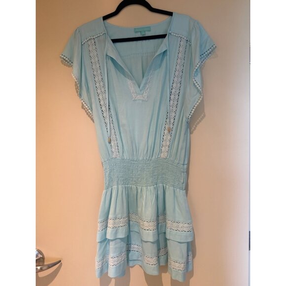 Melissa Odabash Georgie Cover-Up Dress Sky Size S - Picture 5 of 6